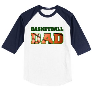 Basketball Dad Baseball Sleeve Shirt