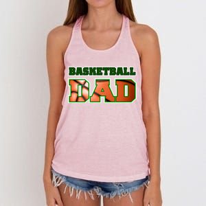 Basketball Dad Women's Knotted Racerback Tank