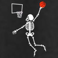 Basketball Dunking Skeleton Adult Drive Performance Visor