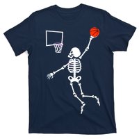 Basketball Dunking Skeleton T-Shirt