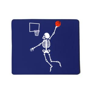 Basketball Dunking Skeleton Mousepad