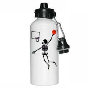 Basketball Dunking Skeleton Aluminum Water Bottle