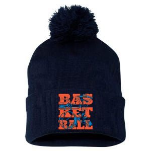 Basketball Equipment Pom Pom 12in Knit Beanie