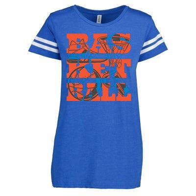 Basketball Equipment Enza Ladies Jersey Football T-Shirt