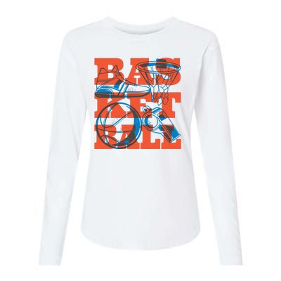 Basketball Equipment Womens Cotton Relaxed Long Sleeve T-Shirt