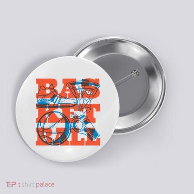 Basketball Equipment Button