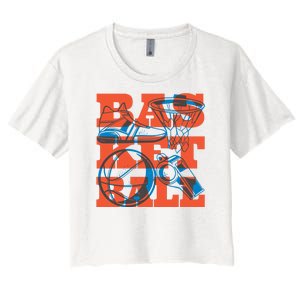 Basketball Equipment Women's Crop Top Tee