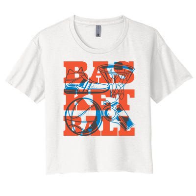 Basketball Equipment Women's Crop Top Tee