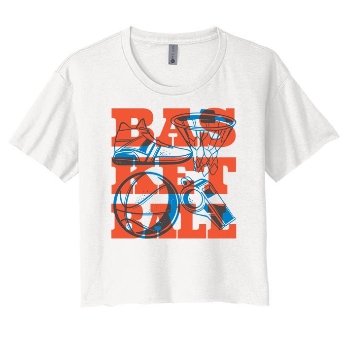 Basketball Equipment Women's Crop Top Tee