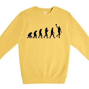 Basketball Evolution Premium Crewneck Sweatshirt