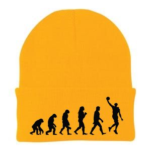 Basketball Evolution Knit Cap Winter Beanie