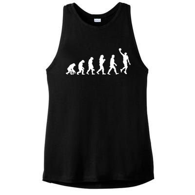 Basketball Evolution Ladies PosiCharge Tri-Blend Wicking Tank