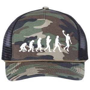 Basketball Evolution Retro Rope Trucker Hat Cap