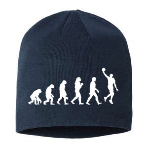 Basketball Evolution Sustainable Beanie