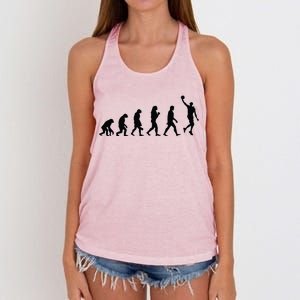 Basketball Evolution Women's Knotted Racerback Tank