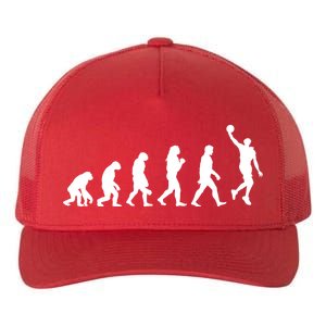 Basketball Evolution Yupoong Adult 5-Panel Trucker Hat