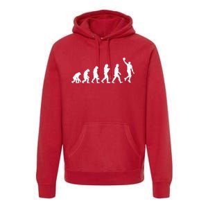 Basketball Evolution Premium Hoodie