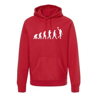 Basketball Evolution Premium Hoodie