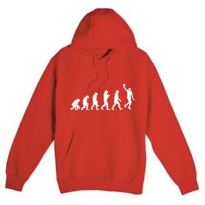 Basketball Evolution Premium Pullover Hoodie