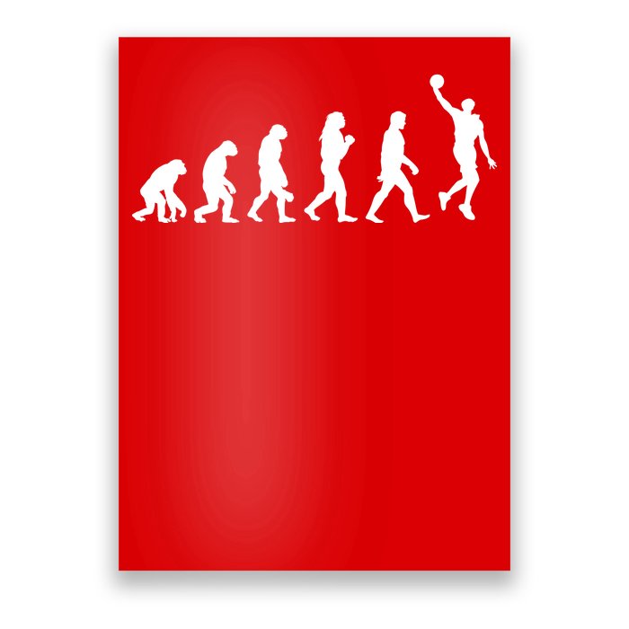 Basketball Evolution Poster