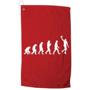 Basketball Evolution Platinum Collection Golf Towel