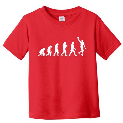 Basketball Evolution Toddler T-Shirt