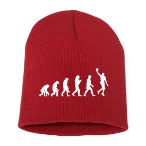 Basketball Evolution Short Acrylic Beanie