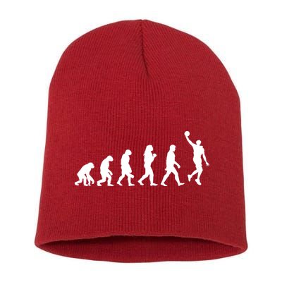 Basketball Evolution Short Acrylic Beanie