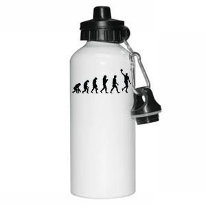 Basketball Evolution Aluminum Water Bottle