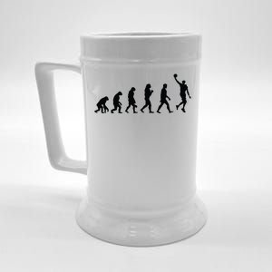 Basketball Evolution Beer Stein