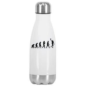 Basketball Evolution Stainless Steel Insulated Water Bottle