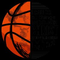 Basketball Faith All Things Through Christ Mug
