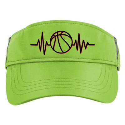 Basketball Heartbeat Adult Drive Performance Visor