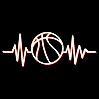 Basketball Heartbeat Apron