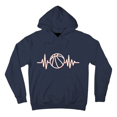 Basketball Heartbeat Hoodie