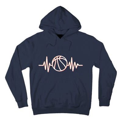 Basketball Heartbeat Tall Hoodie