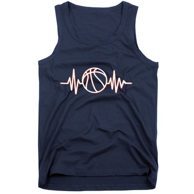 Basketball Heartbeat Tank Top