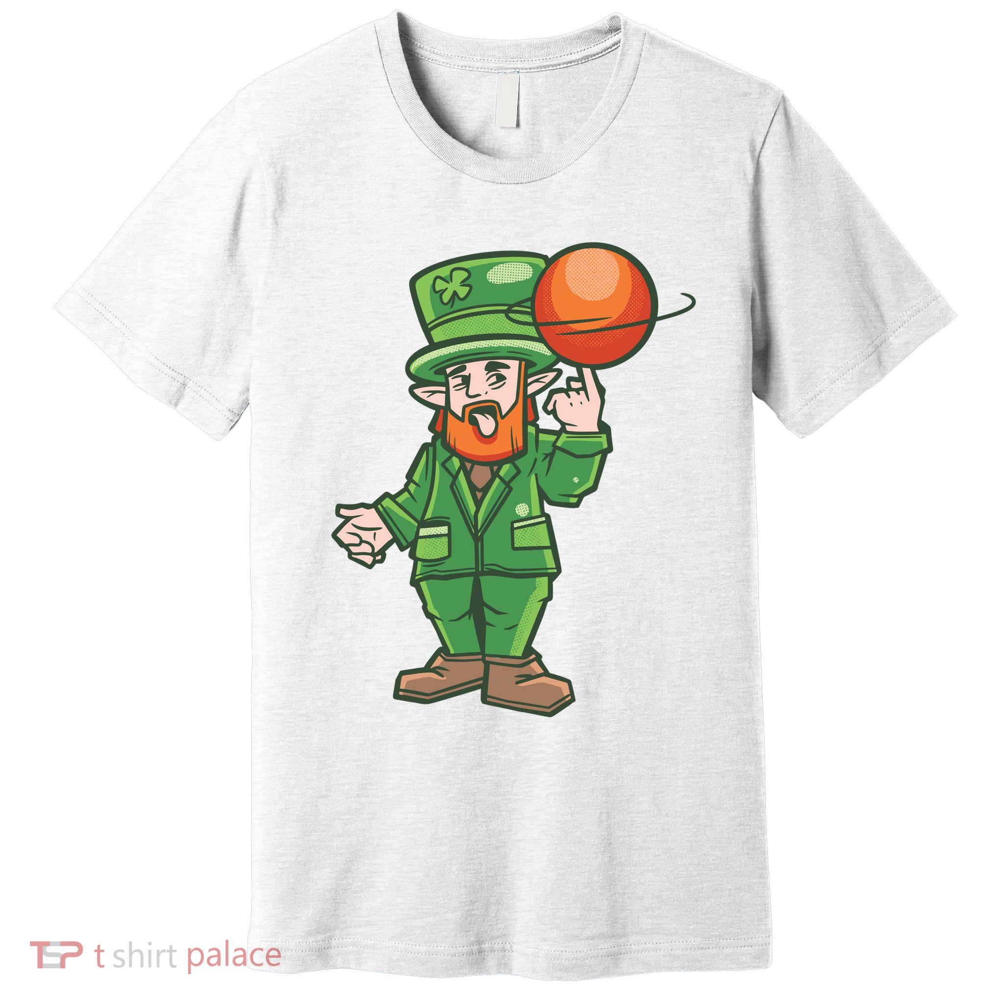 Basketball Leprechaun Premium T-Shirt