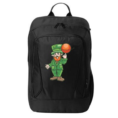 Basketball Leprechaun City Backpack