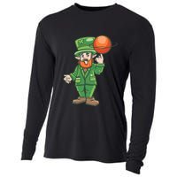 Basketball Leprechaun Cooling Performance Long Sleeve Crew