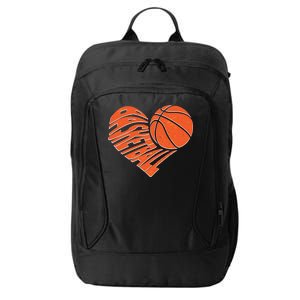 Basketball Love Heart City Backpack