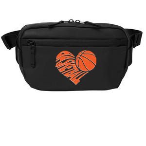 Basketball Love Heart Crossbody Pack