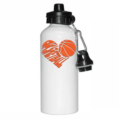 Basketball Love Heart Aluminum Water Bottle