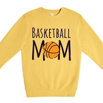 Basketball Mom Premium Crewneck Sweatshirt