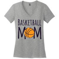 Basketball Mom Women's V-Neck T-Shirt