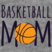 Basketball Mom Women's V-Neck T-Shirt