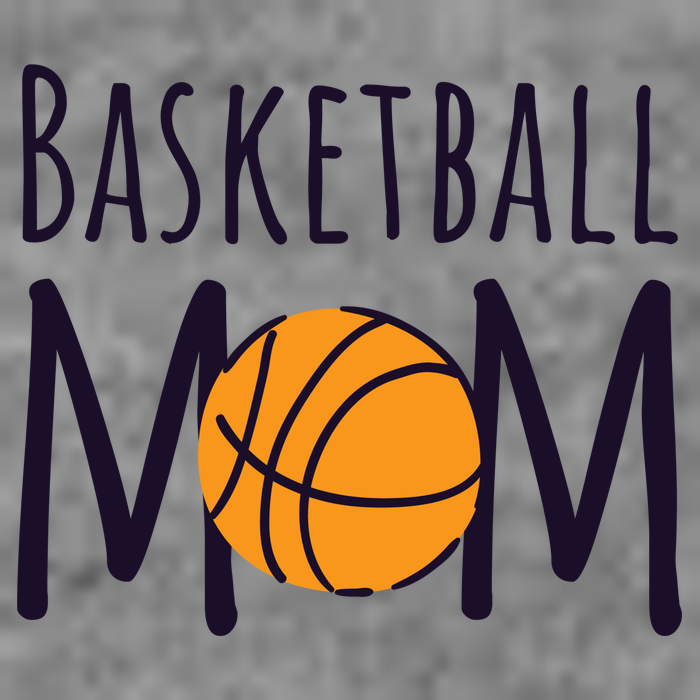 Basketball Mom Women's V-Neck T-Shirt