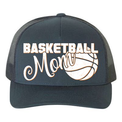 Basketball Mom Sports Mother Yupoong Adult 5-Panel Trucker Hat