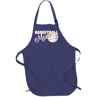 Basketball Mom Sports Mother Full-Length Apron With Pockets