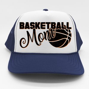 Basketball Mom Sports Mother Trucker Hat